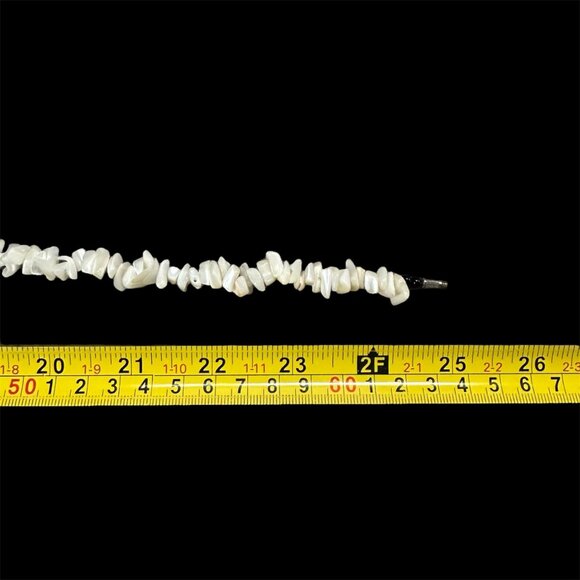 Mother Of Pearl Necklace Sliced Lambis Shell Statement Jewelry Beach Seashell - Picture 9 of 9